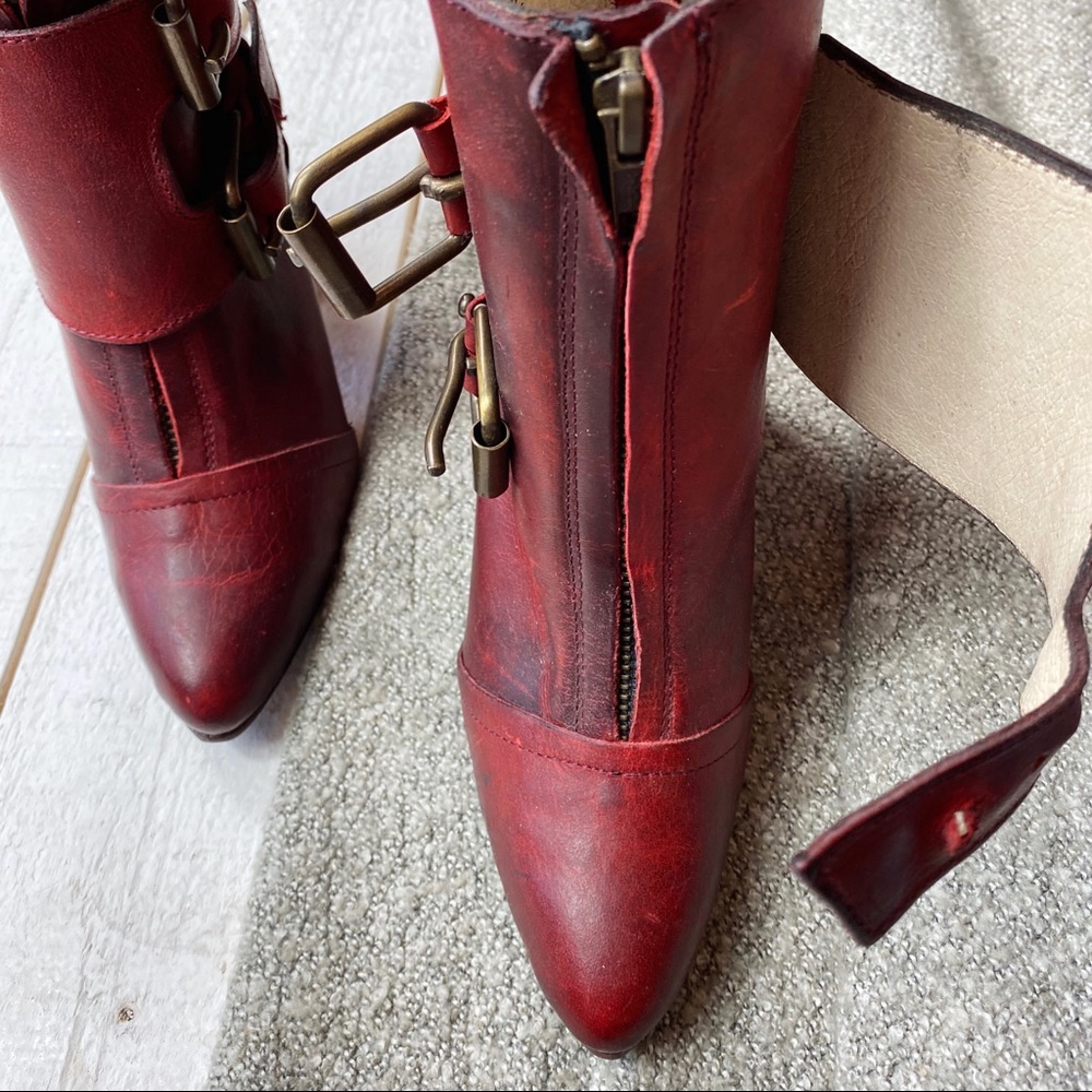 SOLD Freebird By Steven Joey Leather Ankle Boot - Picture 11 of 16